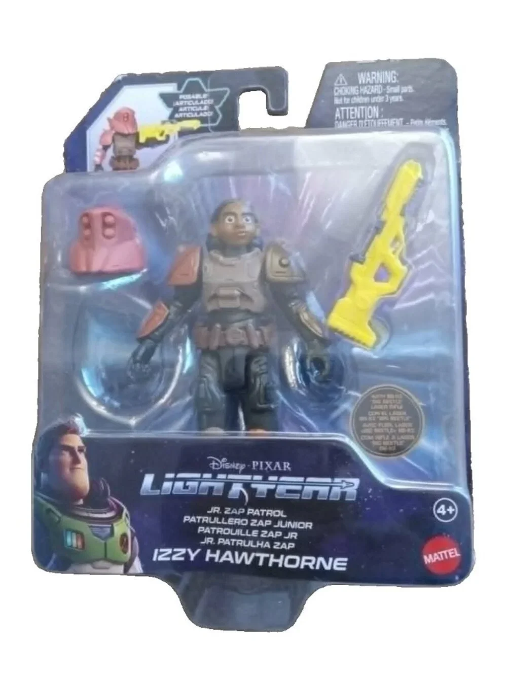 Mattel Disney Pixar's Lightyear, Izzy Hawthorne, Action Figure, Brand New-